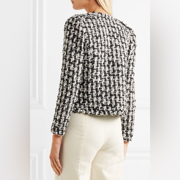 Iro
Gonna Pearl-Embellished Cropped Tweed Jacket - Picture 4 of 16